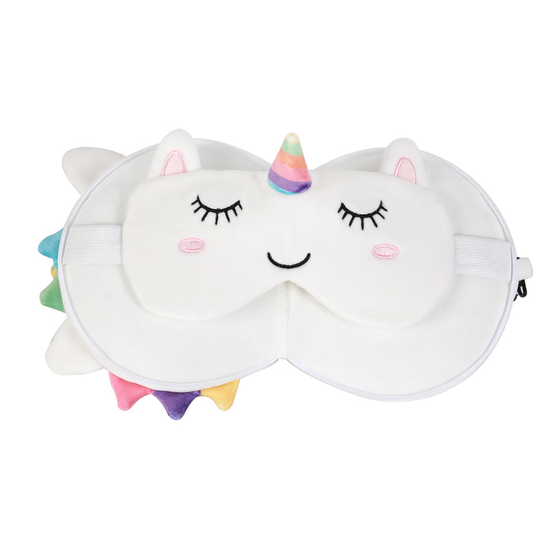 Itotal - Pillow With Sleep Mask - Unicorn (Xl2530)