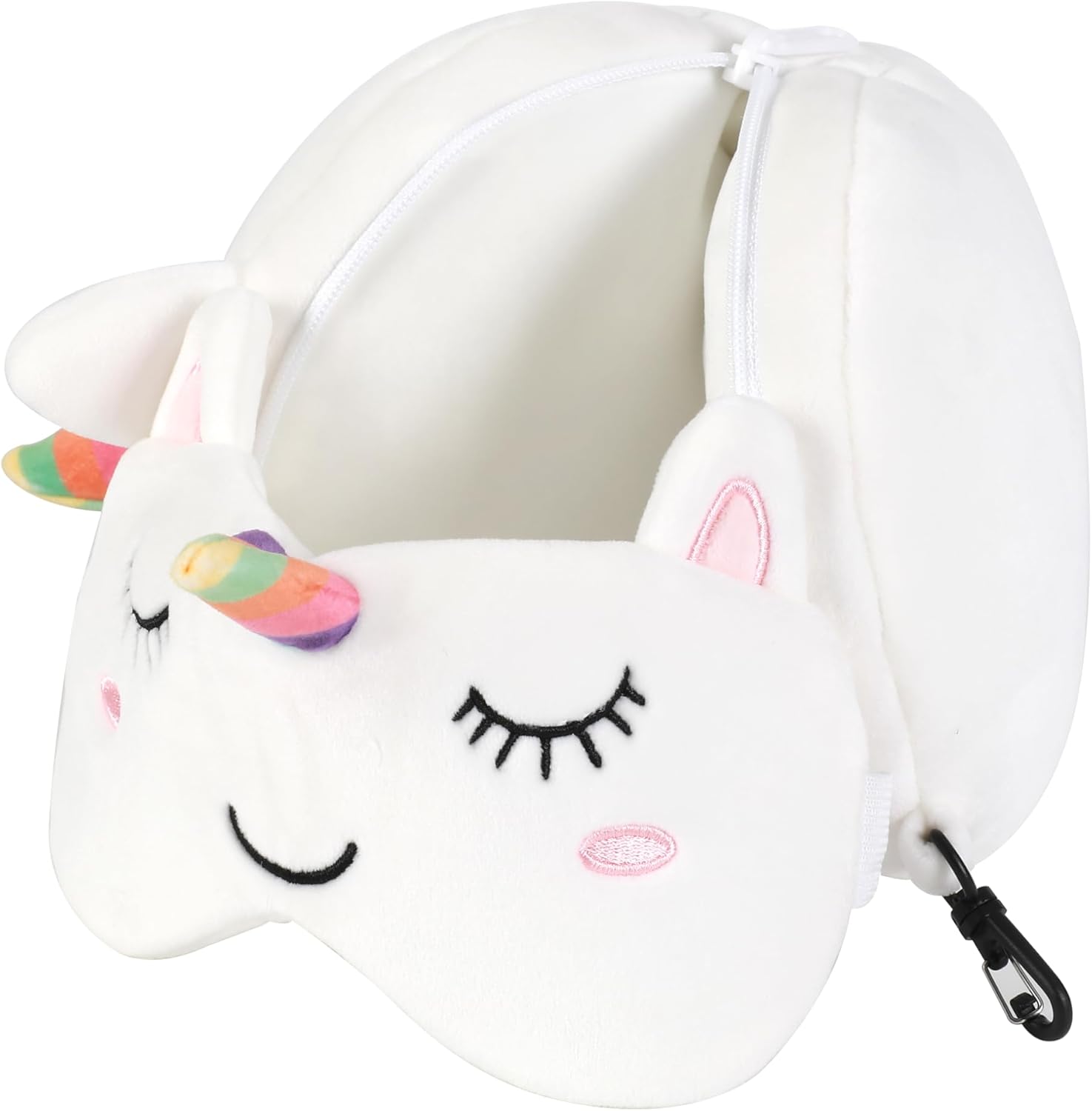 Itotal - Pillow With Sleep Mask - Unicorn (Xl2530)