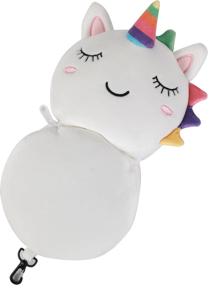 Itotal - Pillow With Sleep Mask - Unicorn (Xl2530)