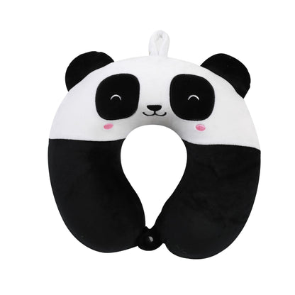 I-TOTAL® - Travel Pillow Shape/Neck Travel Pillow Soft Neck Support Pillow/Pillows Funny Travel Pillow (PANDA