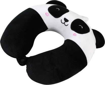 I-TOTAL® - Travel Pillow Shape/Neck Travel Pillow Soft Neck Support Pillow/Pillows Funny Travel Pillow (PANDA
