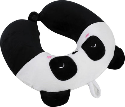 I-TOTAL® - Travel Pillow Shape/Neck Travel Pillow Soft Neck Support Pillow/Pillows Funny Travel Pillow (PANDA