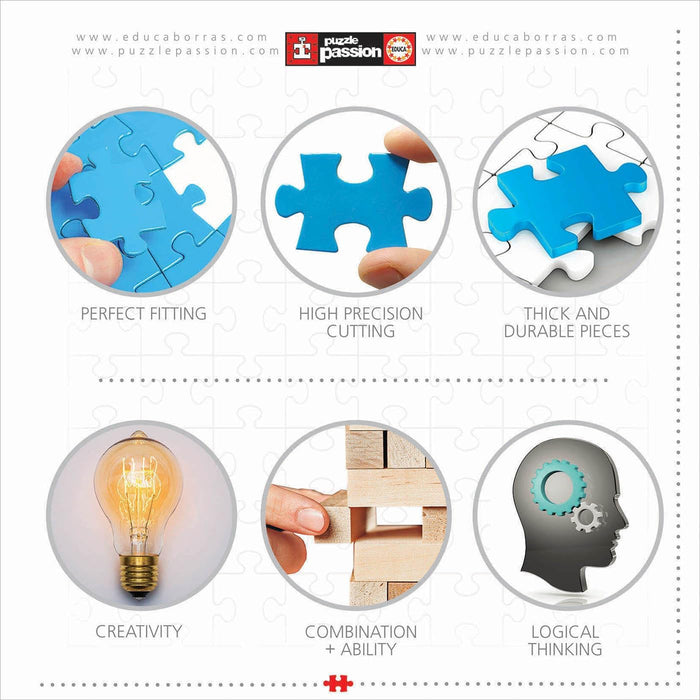 Educa - Children's Puzzle with 300 Pieces | Disney Stitch. Dimensions: 40 x 28 cm. Recommended for children from 8 years (19964