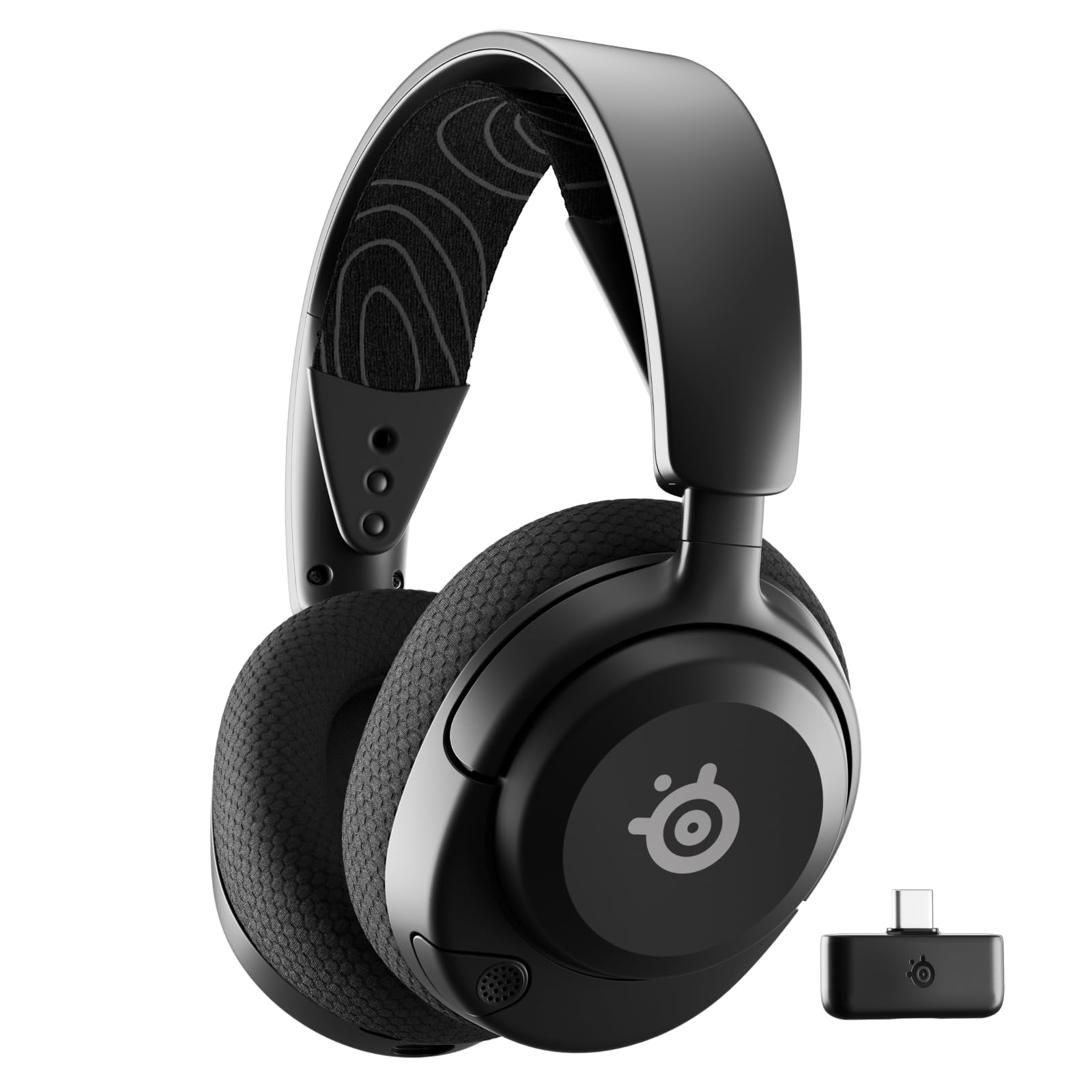 SteelSeries Arctis Nova 5 Wireless Multi-System Gaming Headset - Neodymium Magnetic Drivers - 100+ Audio Presets via App - 60H Battery - 2.4GHz or BT - ClearCast Gen2.X Mic - PC, PS4/5, Switch, Mobile