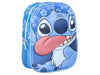 CERDÁ LIFE'S LITTLE MOMENTS Unisex Kid's Children's 3D Stitch Backpack, Blue, Small