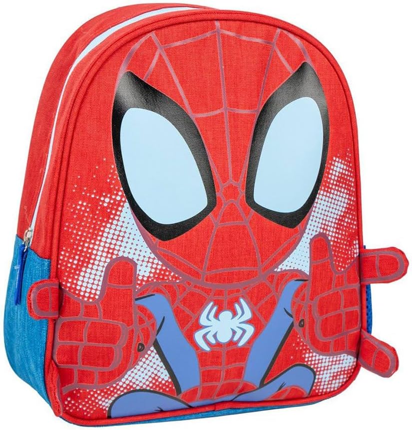 CERDÁ LIFE'S LITTLE MOMENTS Unisex Kid's Spidey Children's School Backpack, red, Small