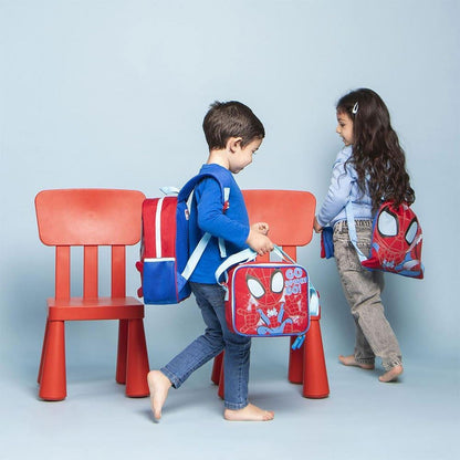 CERDÁ LIFE'S LITTLE MOMENTS Unisex Kid's Spidey Children's School Backpack, red, Small