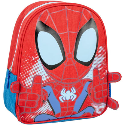 CERDÁ LIFE'S LITTLE MOMENTS Unisex Kid's Spidey Children's School Backpack, red, Small