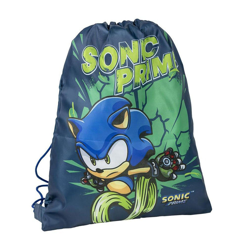 CERDÁ LIFE'S LITTLE MOMENTS Zaino Scuola Sonic Prime, Sacco Unisex Kids, Blu Scuro, Regular
