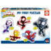 Educa - Set von 5 progressiven Puzzlen von 3 bis 5 Teilen, um das erste Puzzle von Spidey mit unterschiedlichen Schwierigkeitsgraden zu Lernen. Empfohlen für 24 Monate (19952