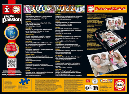 Educa - Puzzle 1000 Teile für Erwachsene | Kuschelnde Pandas, 1000 Teile Puzzle für Erwachsene und Kinder ab 14 Jahren, Tierpuzzle (17995)