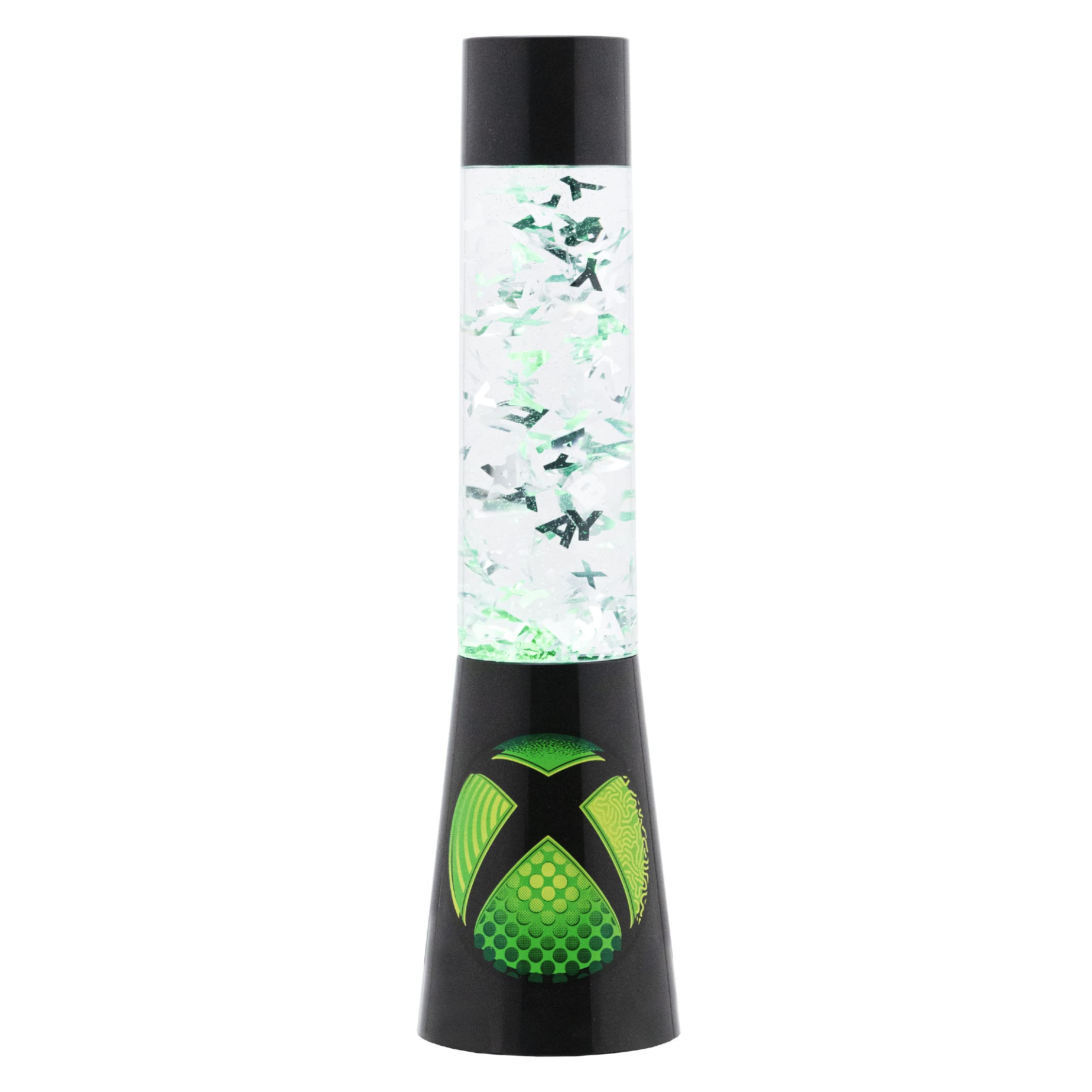 Paladone Xbox Lampe à Lave Scintillante, Éclairage d'Ambiance Lampe Relaxante, 33 cm