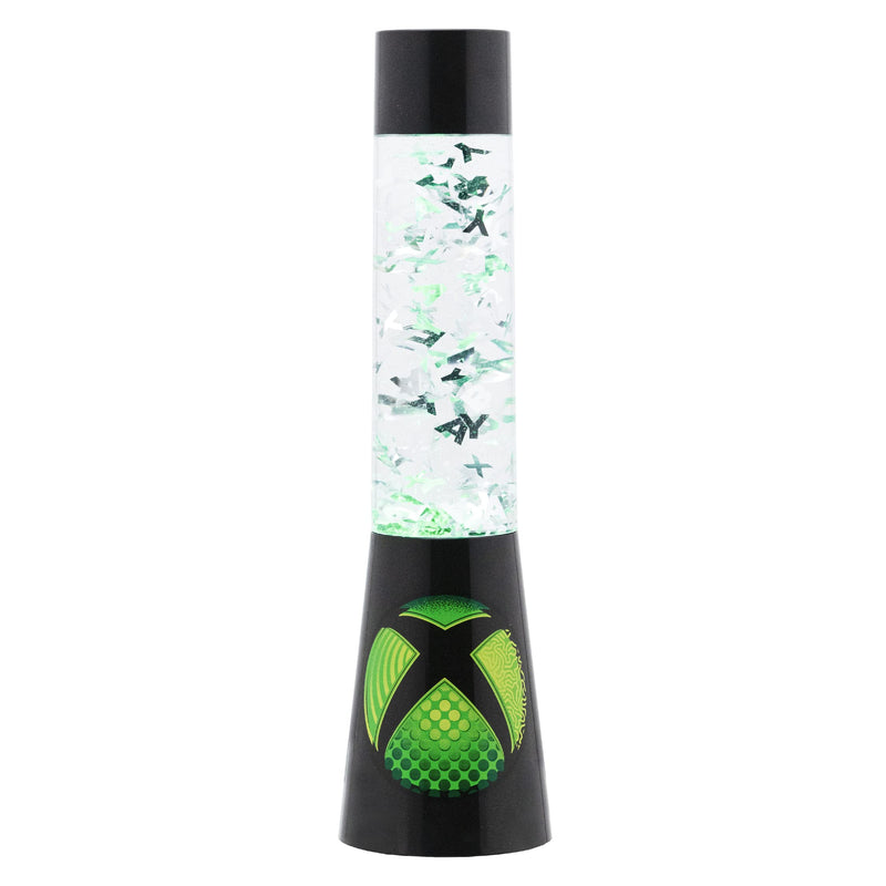 Paladone Xbox Lampe à Lave Scintillante, Éclairage d'Ambiance Lampe Relaxante, 33 cm