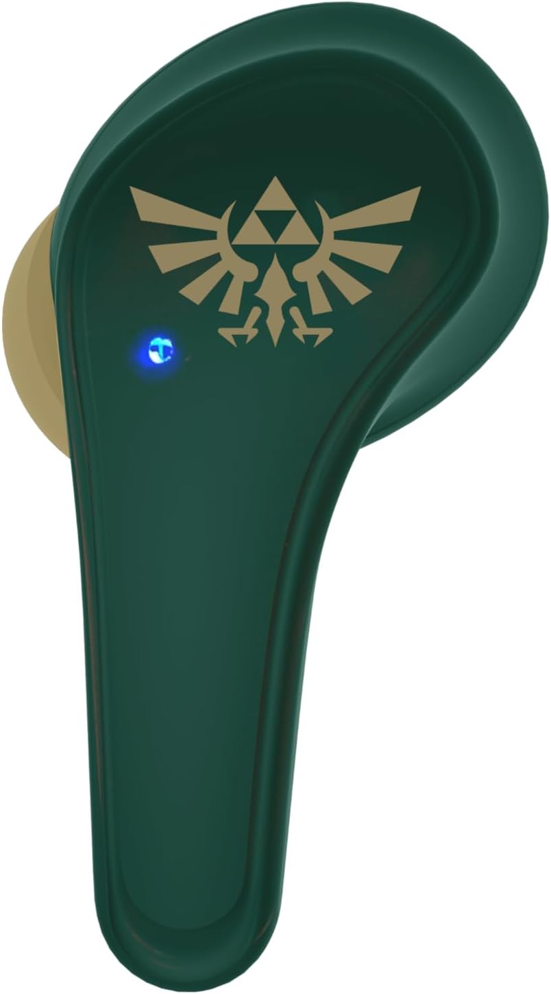 OTL Technologies ZD1137 Zelda Tears of the Kingdom TWS Wireless Earphones with Charging Case - Green