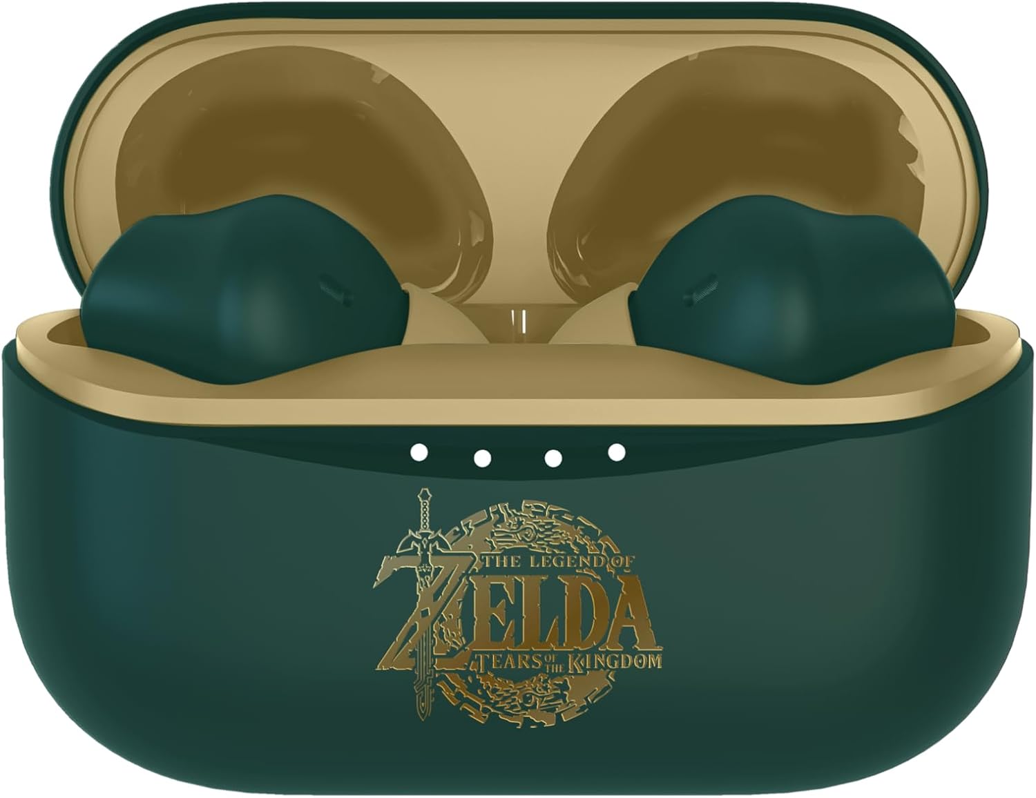OTL Technologies ZD1137 Zelda Tears of the Kingdom TWS Wireless Earphones with Charging Case - Green