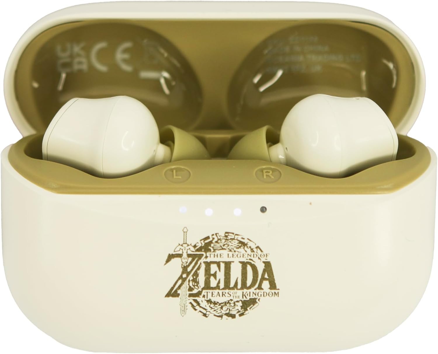 OTL Technologies ZD1138 Zelda Tears of the Kingdom TWS Wireless Earphones with Charging Case - Cream