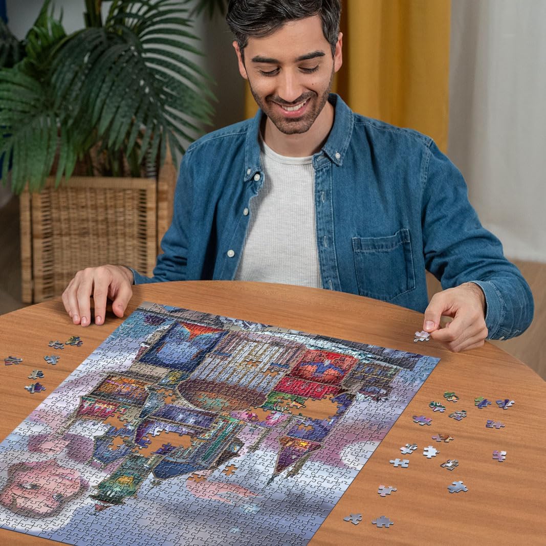 Ravensburger Disney Castle Collection: Belle 1000 Piece Jigsaw Puzzle for Adults - 12000262 - Handcrafted Tooling, Made in Germany, Every Piece Fits Together Perfectly