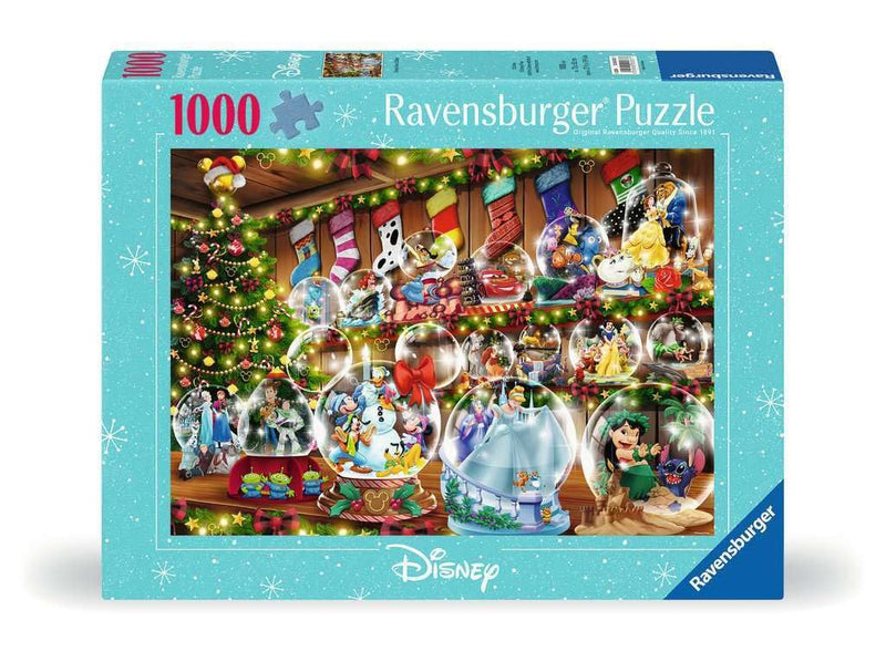 Ravensburger Disney Snowglobes 2024 Christmas Jigsaw Puzzle for Adults and Kids Age 12 Years Up - 1000 Pieces - Special Edition