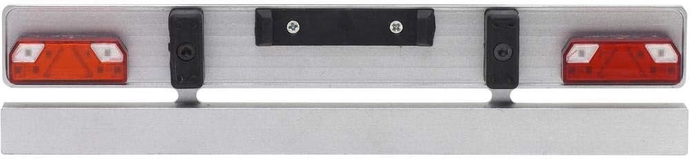 Carson Modellsport CARSON 500907075 1:14 Euro Bumper TAM Cooling Trailer Building, Vehicle, RC, Accessories for Truck Model Making, Silver