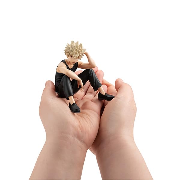 G.E.M. Series My Hero Academia Tenohira Bakugo Katsuki Approx. 3.0 inches (75 mm), PVC Pre-Painted Complete Figure