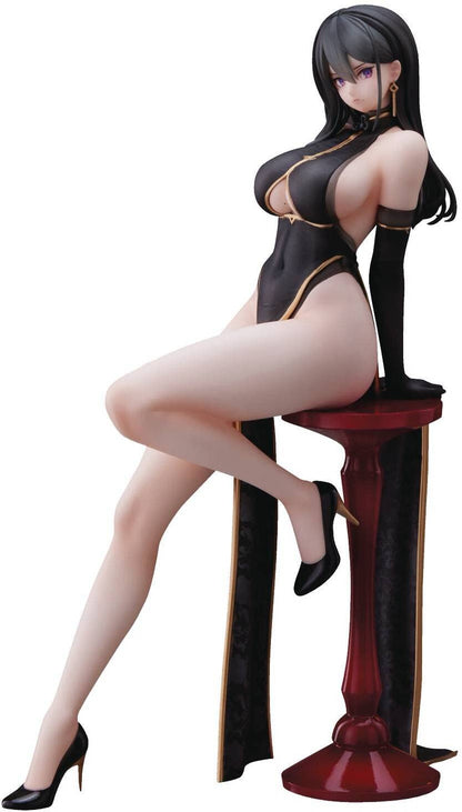Union Creative - Hyabusa Illustration - Black China Dress Chan Non-Scale PVC Figure (Mr)