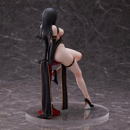 Union Creative - Hyabusa Illustration - Black China Dress Chan Non-Scale PVC Figure (Mr)