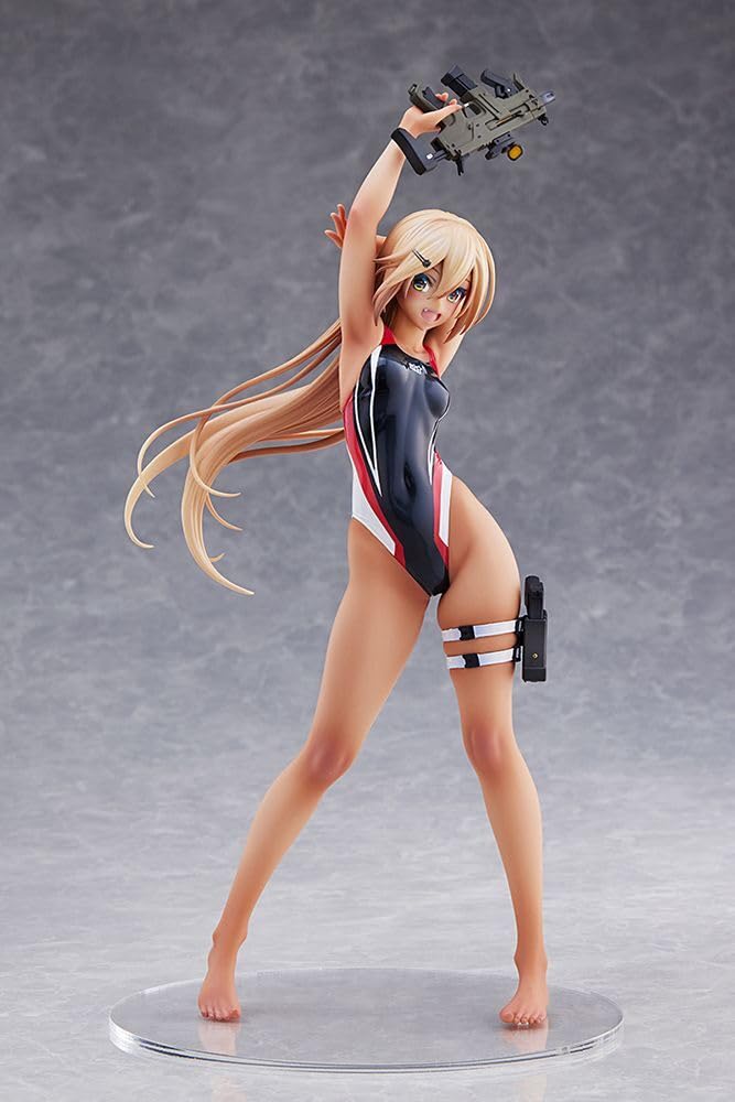 Amakuni - Kouhai-Chan of The Swimming Club 1/7 PVC Figure Red Line Version