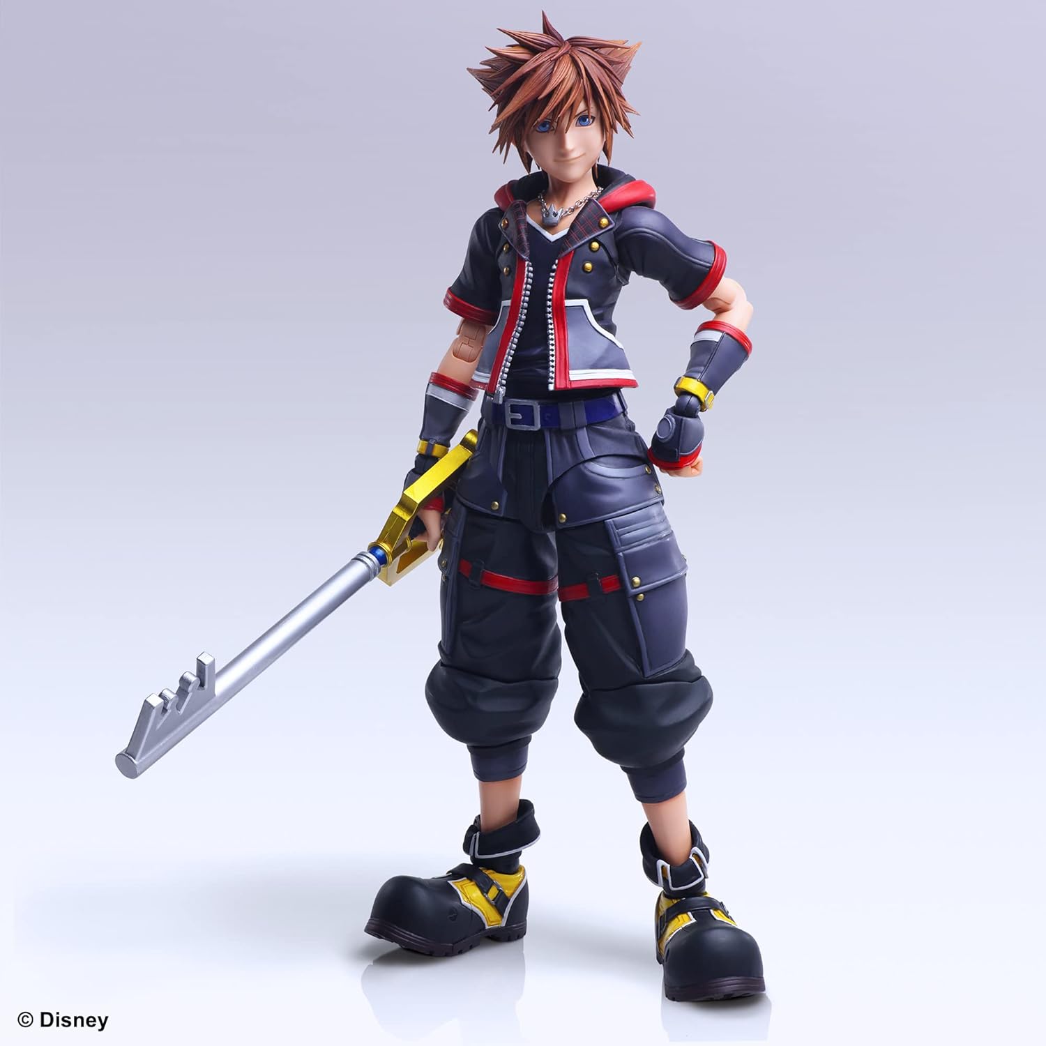 スクウェア・エニックス(SQUARE ENIX) Kingdom Hearts III Play Arts Kai Sora Ver.2 DX Edition, PVC Pre-Painted Action Figure
