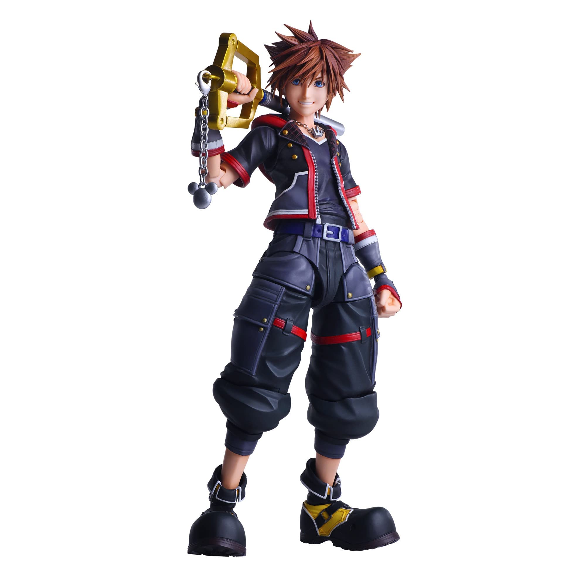 スクウェア・エニックス(SQUARE ENIX) Kingdom Hearts III Play Arts Kai Sora Ver.2 DX Edition, PVC Pre-Painted Action Figure