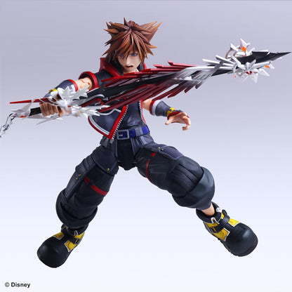 スクウェア・エニックス(SQUARE ENIX) Kingdom Hearts III Play Arts Kai Sora Ver.2 DX Edition, PVC Pre-Painted Action Figure