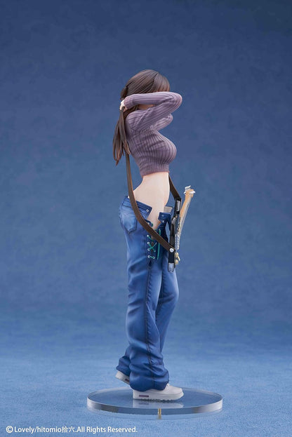 Original Character statuette PVC 1/7 Guitar Girl Illustrated by Hitomio16 Deluxe Ver. 25 cm