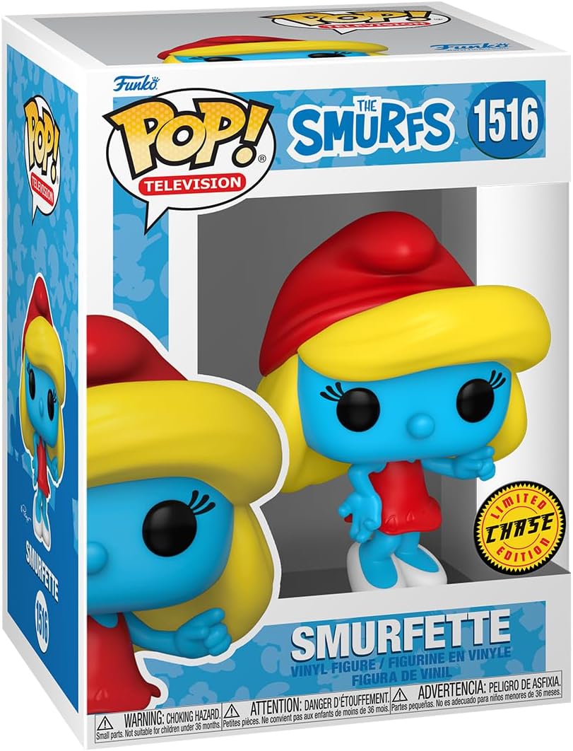 Funko Pop! TV: The Smurfs - Smurfette with Chase (Styles May Vary