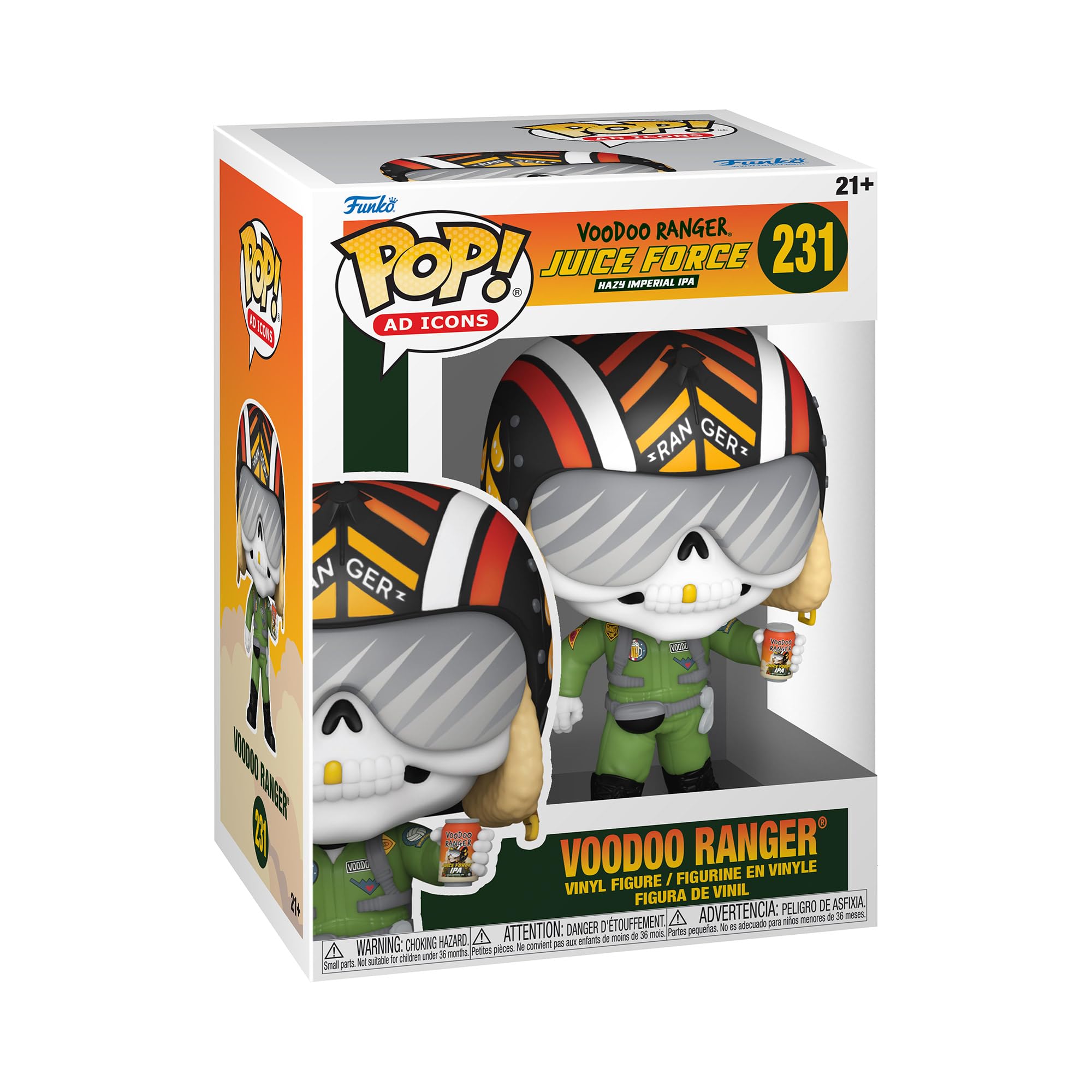 Funko Pop! Ad Icon: Voodoo Ranger Mascot Ranger - (Juice Force) - Collectable Vinyl Figure - Gift Idea - Official Merchandise - Toys for Kids & Adults - Ad Icons Fans - Model Figure for Collectors