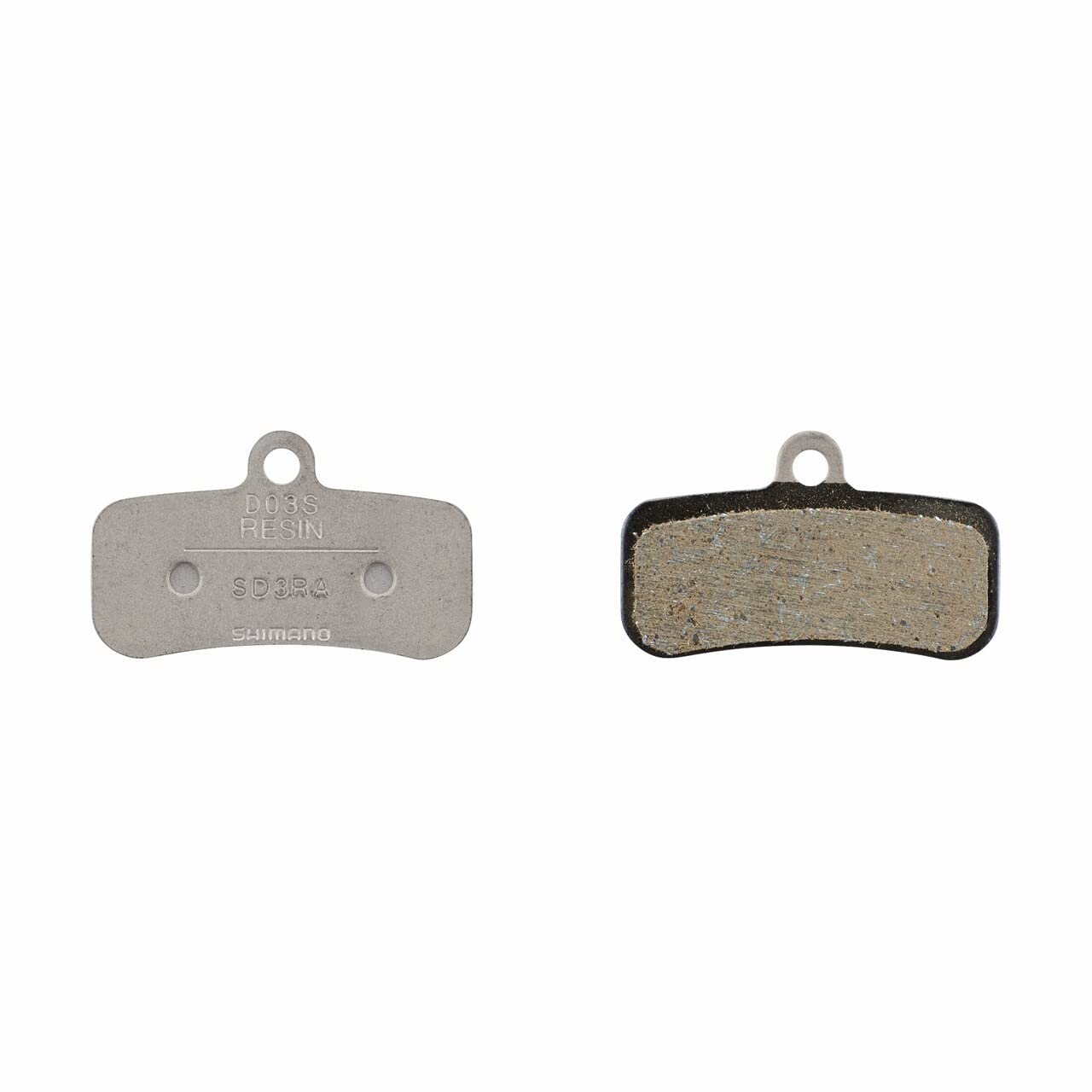 Shimano D03S disc pads and spring, steel back, resin