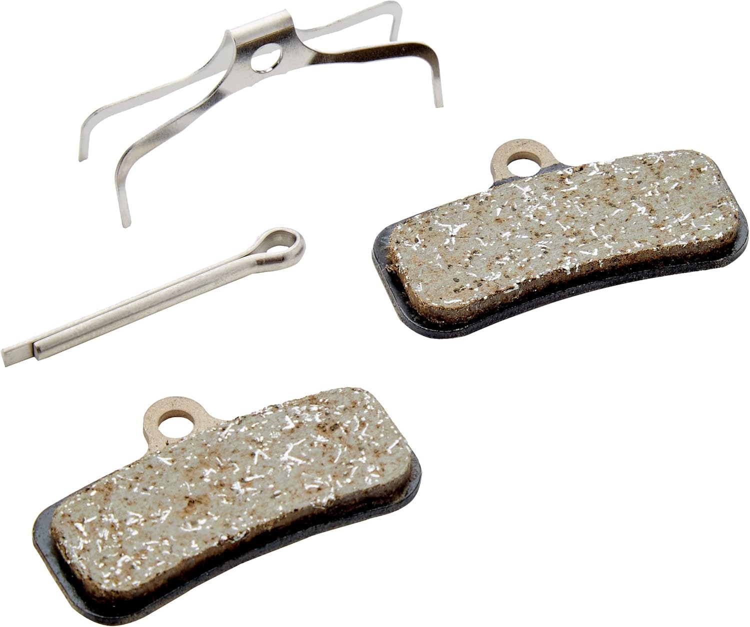 Shimano D03S disc pads and spring, steel back, resin