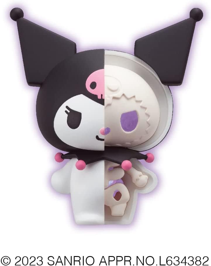 Megahouse Sanrio Puzzle Mascot Kaitai Fantasy Mix Figuren 8 cm Fancy Purple (4)