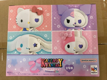 Megahouse Sanrio Characters Kaitai Fantasy Pack 4 Minifiguren Fancy Purple Mix 6 cm