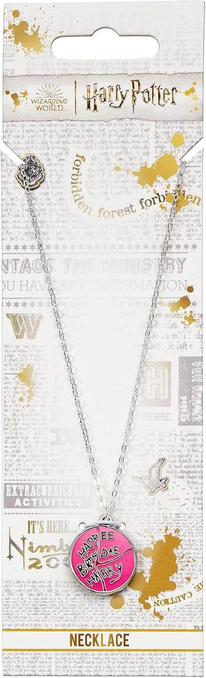 Harry Potter Happee Birthdae Harry Cake Necklace