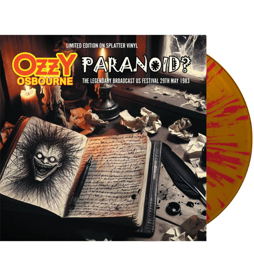 Ozzy Osbourne - Paranoid? (Limited Edition Hand Numbered on Splatter Vinyl)