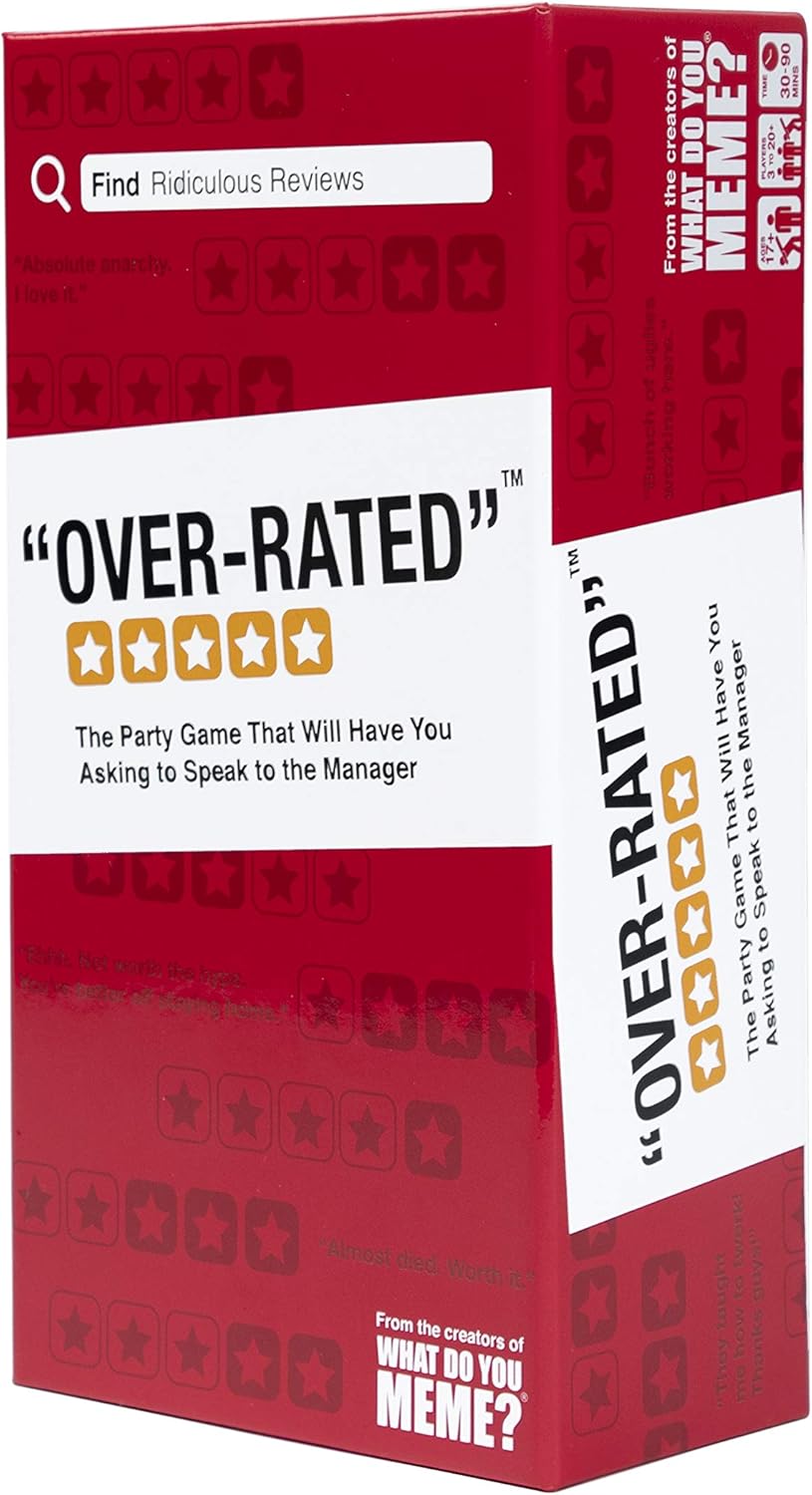 Overrated Not For Resell On Amazonebay
