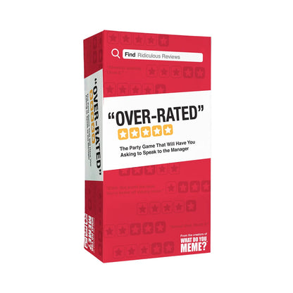 Overrated Not For Resell On Amazonebay