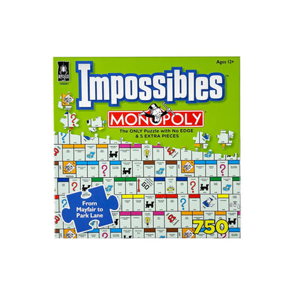 University Games Impossibles Monopoly-Rompecabezas de 750 Piezas (U08581