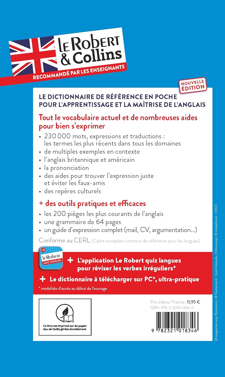 Le Robert & Collins Poche+ anglais
