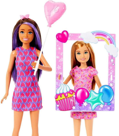 Barbie Celebration Fun Birthday Skipper and Stacie Doll 2-Pack