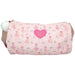Depesche 12865 Princess Mimi Bunny Ballet-Borsa Sportiva Rosa con Ballerine e Coniglietti, Forma di Rotolo con Tracolla Regolabile, Multicolore