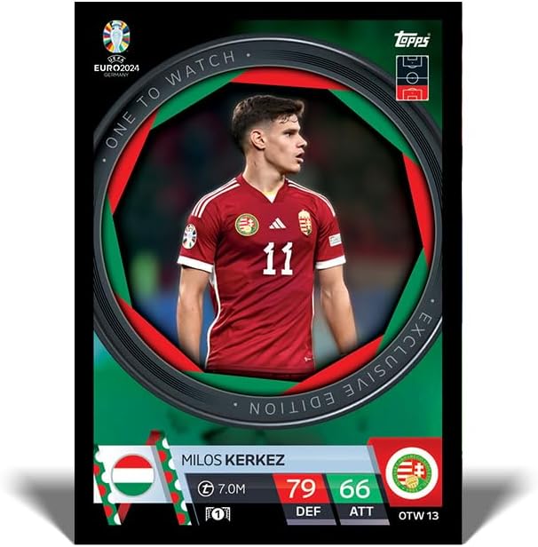 Topps Official Euro 2024 Match Attax - Tournament Celebration Box (30 exclusive packets)