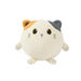 I-TOTAL® - Zacht squishy kussen van traagschuim 14 cm diameter, squishy kussen ideaal als cadeau Orange Cat