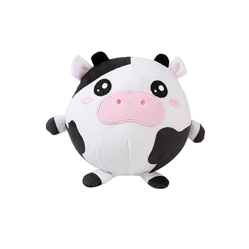 I-TOTAL® - Zacht squishy kussen van traagschuim met een diameter van 14 cm, ideaal als geschenk COW