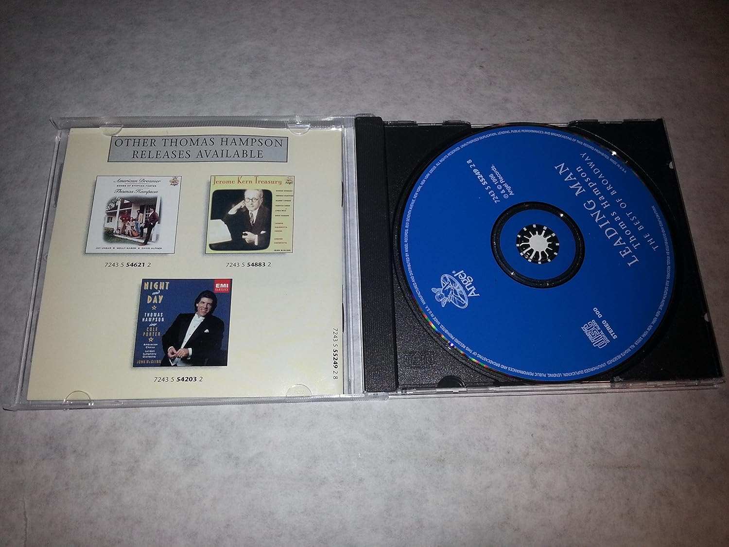 Leading Man - Thomas Hampson: The Best of Broadway