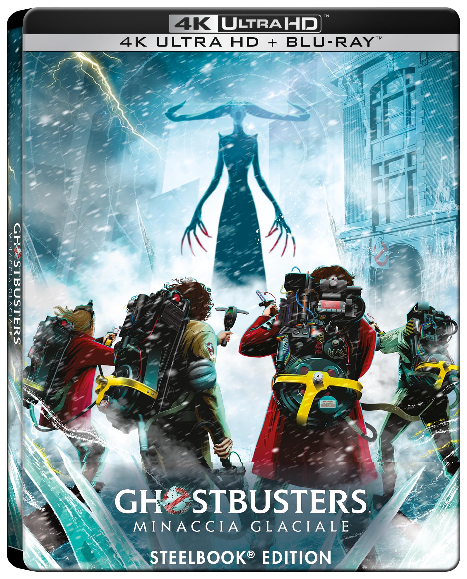 Ghostbusters - Minaccia Glaciale (Ghostbusters: Frozen Empire) Limited Edition 4K Steelbook - Italian Import